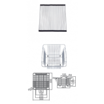 ECT S/S foldable drainer 420D*330W